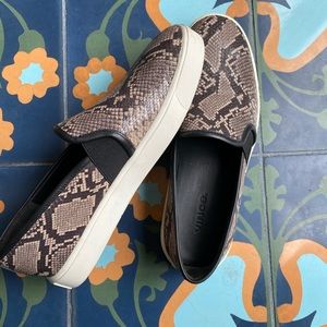 Vince Snake Leather Blair-5 Sneakers